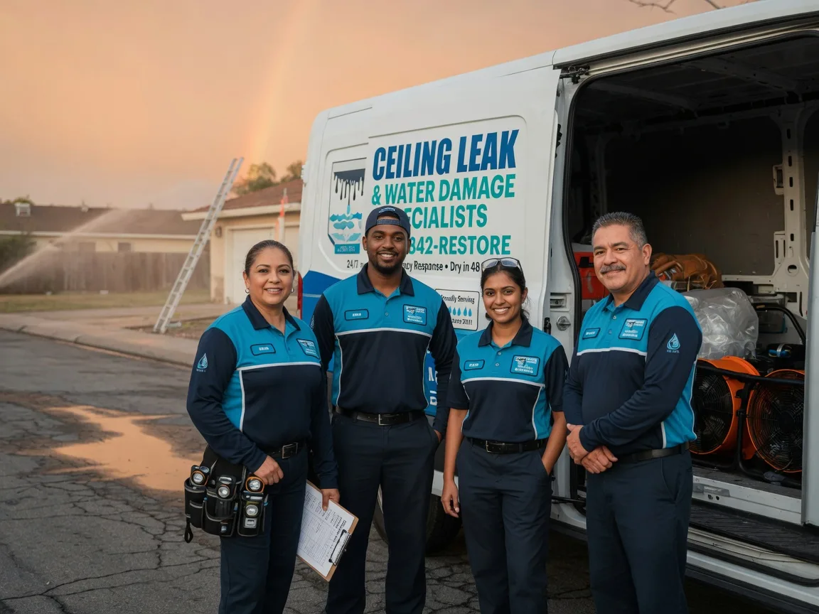 Ceiling Leak Cleanup company in North Star, OH